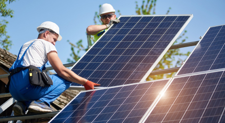 stand alone solar panel system installation renewable green energy 1
